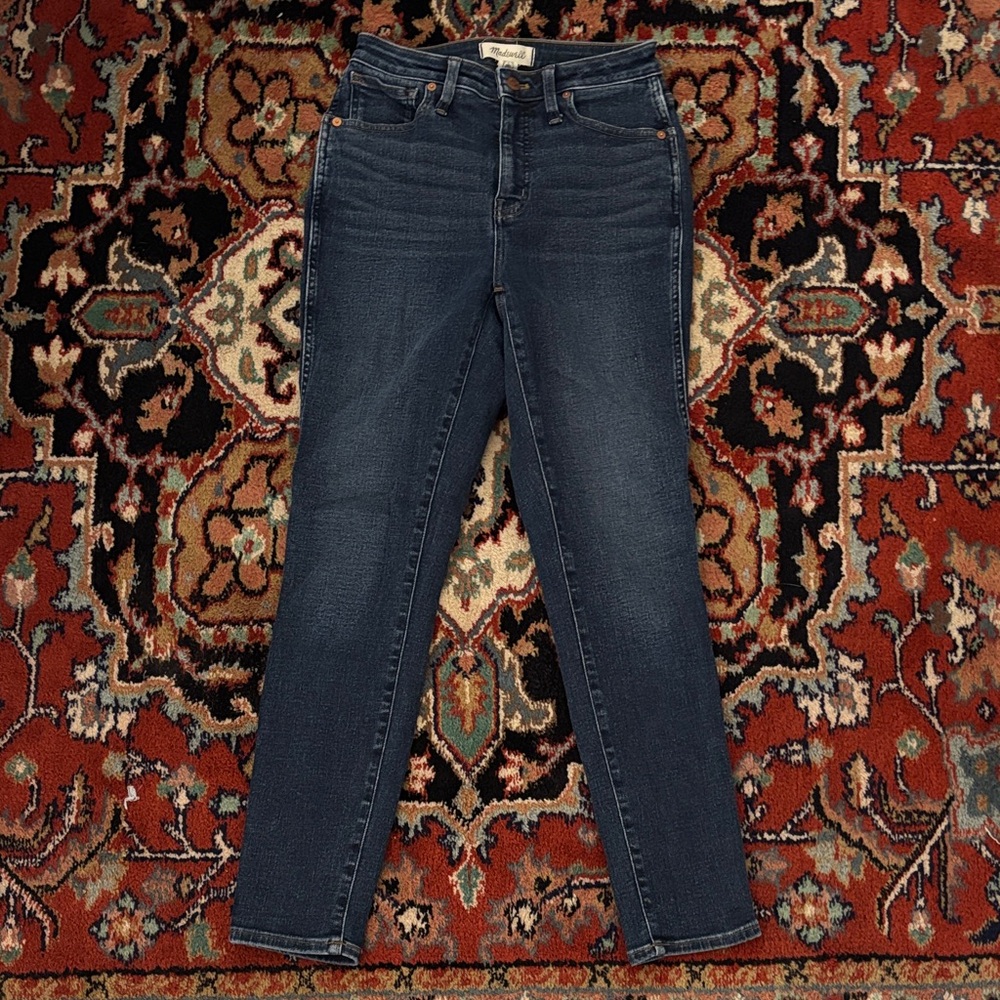 Madewell Dark Blue Skinny Jeans